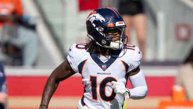 Denver Broncos wide receiver Jerry Jeudy.